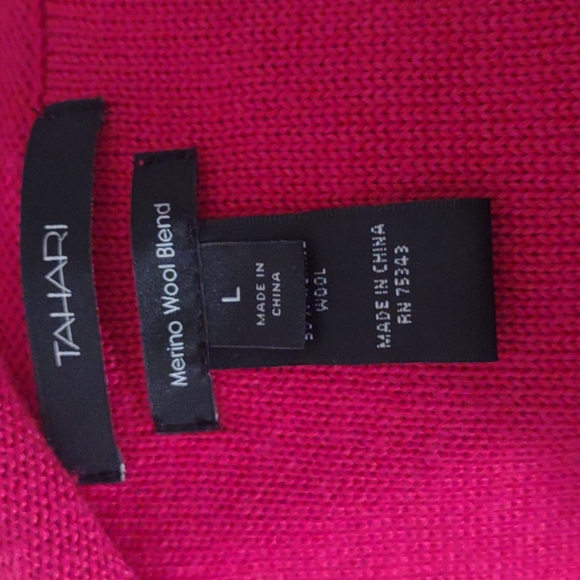 Tahari sweater blazer - Picture 3 of 3